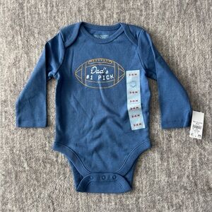 Old Navy Navy Blue Baby Bodysuit